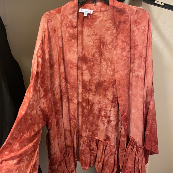 Tops - Tie-dye kimono
